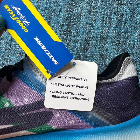 Skechers Go Run Speed Elite Running Shoes in Hyper Burst Multicolor - Picture 11 of 11